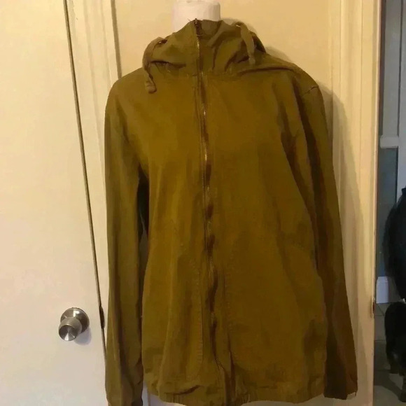 Denim & Flower/Ricky Singh cotton coat with hood - Picture 1 of 10